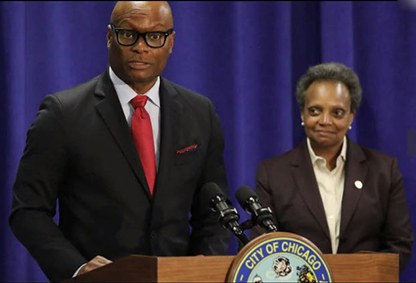 MAYOR LORI LIGHTFOOT ANNOUNCES FORMER DALLAS POLICE CHIEF DAVID BROWN, THE RIGHT LEADER IN A TIME OF CRISIS AS CHOICE FOR THE CHICAGO POLICE SUPERINTENDENT.